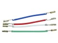 propojovací vodiče pro gramofonový headshell sada 4 ks 40mm