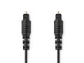 Optický audio kabel Toslink 2 m černý Nedis CAGL25000BK20