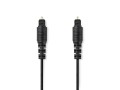 Optický audio kabel Toslink 3 m černý Nedis