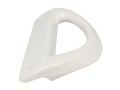 Bílé madlo dveří lednice s mrazákem 4055121018 pro Aeg, Electrolux, Zanussi