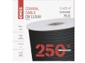Koaxiální kabel CB113UV 75 Ohm PVC plášť 7 mm na metry