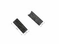 Uhlíkové kartáče do elektromotoru šicího stroje Pfaff 5x5x13 mm, 2 ks