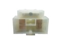 Pojistková svorkovnice 5x20 mm 1+1, nylon 20x28x20 mm, 10 A