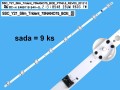 Sada LED podsvitu 840mm pro 75" LCD TV LG s 9 pásky AGF30125402