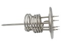 Nerezová příruba s topným tělesem 3000 W (2000W + 1000W), průměr 170 mm, 8 šroubů