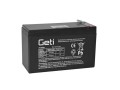Olověný 12V 7Ah akumulátor Geti s Faston konektory 4,8 mm