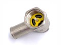 Pojistný ventil 1/2" 6 bar s vnitřním a vnějším závitem, délka 40 mm