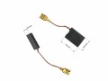 Sada uhlíků do elektromotorů Bosch 2 ks 6,2 x 15,9 x 22 mm