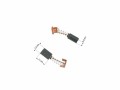 Uhlíkové kartáče do elektromotorů Ferm 2ks 4,9x7,9x11 mm