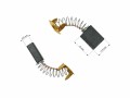 Uhlíkové kartáče do úhlové brusky XTline AG1503-46, 2 ks, 5,8x11,9x15 mm