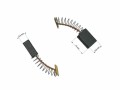 Sada uhlíků do elektromotorů Extol 2 ks, 5,9 x 9,9 x 14 mm
