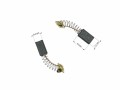 Náhradní uhlíky do elektromotorů Extol 2ks 6,4 x 7,4 x 13 mm