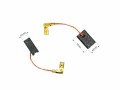 Uhlíkové kartáče do elektromotoru Narex 2 ks 5,9 x 8,9 x 15 mm