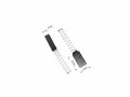 Sada uhlíků do elektromotoru Bosch 5x8x15 mm, 2 ks