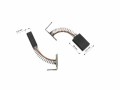 Náhradní uhlíky do elektromotoru 6,3x12,5x20 mm, 2ks