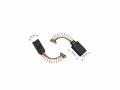 Sada uhlíků do elektromotorů 2ks, 6,5 x 7,5 x 12 mm pro elektrické nářadí