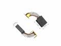 Sada uhlíků do elektromotoru 2 ks 6,4 x 13,4 x 17 mm
