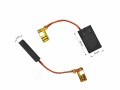 Sada uhlíků do elektromotoru 6x16x28 mm, 2 kusy
