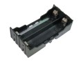 Držák na 2 baterie 18650 vedle sebe s vývody pro PCB