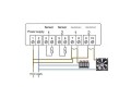 Duální digitální termostat STC-3008 s rozsahem -55°C až 120°C, 12V DC