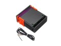 STC-1000 digitální termostat s rozsahem -50 až +99 °C a napájením 230 V AC