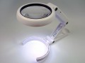 Ruční lupa se stojánkem a LED osvětlením, zvětšení 5x a 11x