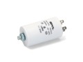 Motorový rozběhový kondenzátor 20 µF 450V s konektory Faston 6,3 mm