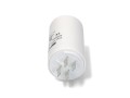 Motorový rozběhový kondenzátor 20 µF 450V s konektory Faston 6,3 mm