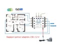 5G anténní zesilovač AH-707 pro DVB-T2 s 8 výstupy a 30dB ziskem