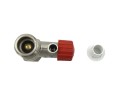Pojistný ventil 3/4" s přetlakem 6,7 bar, vnitřní a vnější závit, délka 50 mm