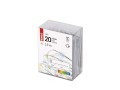 LED vánoční nano řetěz, 1,9 m, 2x AA, vnitřní, multicolor, časovač