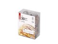LED vánoční nano řetěz, 1,9 m, 2x AA, vnitřní, teplá bílá, časovač