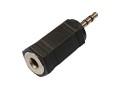Audio redukce jack 2,5mm samec na jack 3,5mm samice