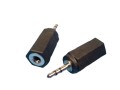 Audio redukce jack 2,5mm samec na jack 3,5mm samice