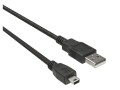 USB kabel typ A - mini USB 5 pin, 2 metry