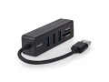 USB hub s 3 porty USB-A 3.2 Gen 1 a čtečkou SD/microSD karet
