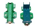 Uhlíkové kartáče do motoru pračky 4,95 x 12,35 x 33 mm s držákem, pár