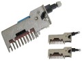 Dvoupolohový přepínač 6 sekcí 2x10 pin pro radiomagnetofon