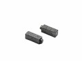 Uhlíkové kartáče do elektromotoru šicího stroje JUKI 2 ks, 3,9x4,3x12 mm s čepem 3 mm