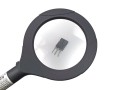 LED lupa se svítilnou 3W COB, napájení 2x AA