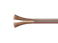 Dvojlinka kabel 2 x 1,0 mm² z bezkyslíkaté mědi (OFC) metráž