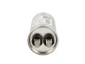 Motorový běhový kondenzátor 15 µF 450V s konektory Faston 6,3 mm