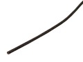Silikonový kabel měděný lanko 0,25 mm² černý - metráž