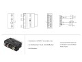 SCART redukce na CINCH a S-VHS s přepínačem vstup/výstup