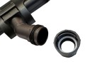 Univerzální podlahová hubice pro vysavač s nastavitelným průměrem 30-37 mm
