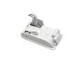 Levý bílý zámek krytu filtru digestoře Mora 5701, Gorenje 814601