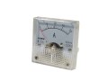 Analogový panelový ampérmetr 20A DC 45x45 mm