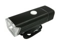 Kovová přední cyklistická svítilna Konnoc SP-EOS100 3W LED s USB nabíjením