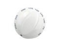 Bílý knoflík termostatu trouby Mora a Gorenje 47 mm
