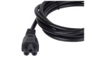 Napájecí síťový kabel 2m s konektorem C5 pro notebooky a TV